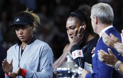 Naomi Osaka gana el US Open ante una desquiciada Serena Williams