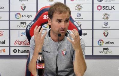 Arrasate: "Creo que a peor no podemos ir"