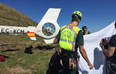 Rescatado un montañero de 74 años en el monte Adi