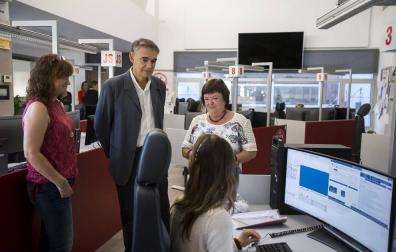 Beaumont expresa su "apoyo y solidaridad" al personal de SOS Navarra
