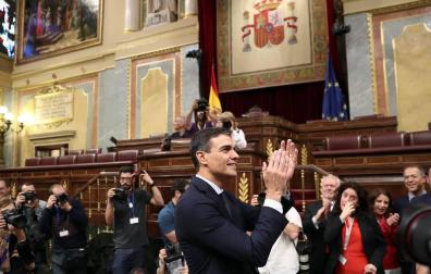 Pedro Sánchez obtiene la mayoría absoluta y es presidente del Gobierno