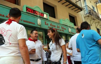 Se reanuda la cuenta atrás para San Fermín: vuelve el reloj de Kukuxumusu
