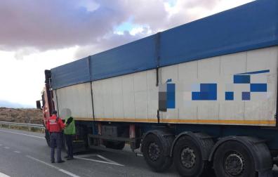 Denunciado un camionero en Sartaguda tras dar positivo en cocaína