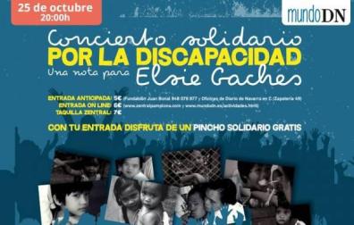 Concierto por la discapacidad y mercadillo en la X Semana de la Solidaridad de Navarra