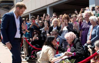 Australia entrega los primeros regalos al bebé de los duques de Sussex