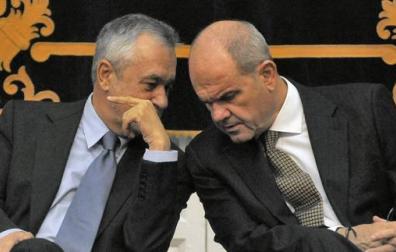 José Antonio Griñán y Manuel Chaves.