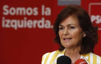 Carmen Calvo será vicepresidenta del Gobierno y ministra de Igualdad
