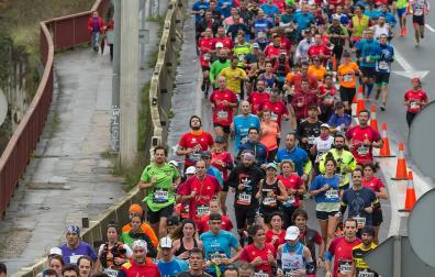 Un 40% menos de navarros en la Behobia-San Sebastián en 7 años