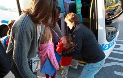 El transporte escolar es una de las piezas clave en el sistema educativo de Navarra.