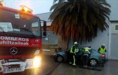 Accidente en Mendavia.