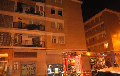 Muere una mujer de 83 años en el incendio de su vivienda en la Txantrea