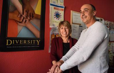 Un tándem por la integración en San Adrián