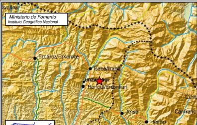 Navarra registra este jueves un terremoto de 2,7 grados con epicentro en Urzainqui