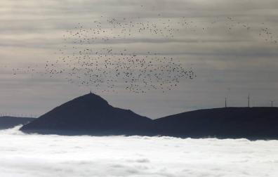 Fin de semana nuboso en Navarra con chubascos el domingo
