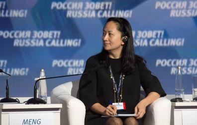 La directora financiera del fabricante de móviles chino Huawei, Meng Wanzhou.