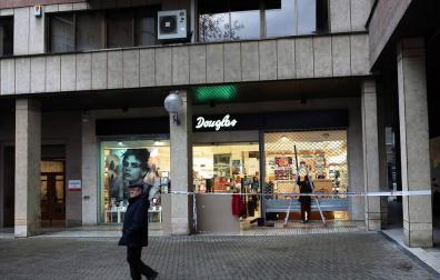 Investigan si una misma banda es la autora de los alunizajes en Pamplona