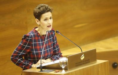 Chivite se compromete con la realidad de Navarra, ante las críticas de UPN y PP al PSN