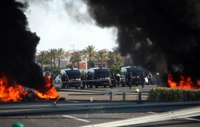 Se elevan a 10 los detenidos por los incidentes del 21D en Barcelona