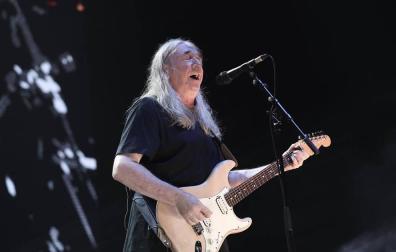 Rosendo, durante su último concierto en Madrid.