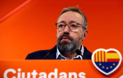 El portavoz del grupo parlamentario de Ciudadanos en el Congreso, Juan Carlos Girauta