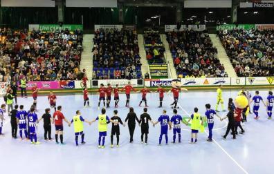 La deportividad y el espectáculo mandan en el Osasuna-Alavés de Liga Genuine