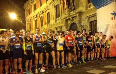 Salida de la San Silvestre de Pamplona 2018.