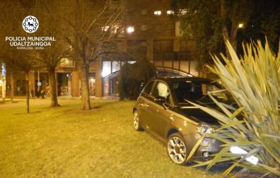 Un vehículo denunciado en Yamaguchi en Nochevieja.