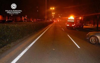 El atropello ocurrió en la avenida de Navarra.