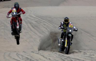 Brabec arrebata a Quintanilla el liderato en motos al ganar la cuarta etapa del Dakar