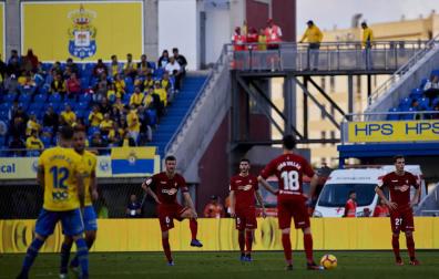 Osasuna naufraga en Las Palmas tras un efectivo primer tiempo de los locales