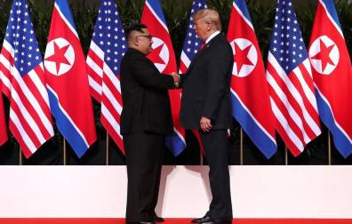Trump dice que la cumbre con Kim ha ido "mejor de lo esperado" y firmarán algo