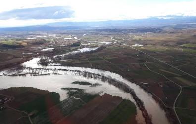 La alerta por nieve afecta al centro y al norte de la Comunidad foral