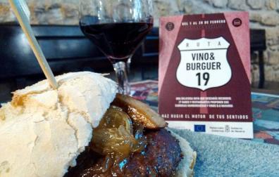 Una ruta de vinos y hamburguesas
