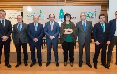 Luis Collantes, Juan Miguel Floristán, Josu Sánchez, Manu Ayerdi, Pilar Irigoien, José Zudaire, Carlos Eugui y Josu Ugarte.
