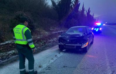 Accidente en la A-10