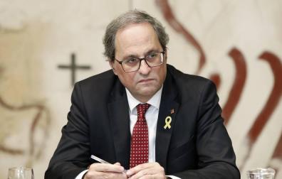 Torra: "Queremos la libertad de los presos y el regreso al Gobierno de Puigdemont"