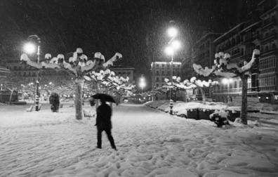Tal día como hoy hace 23 años Pamplona vivió una nevada histórica