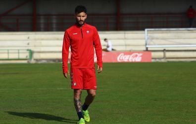 Rubén García no está descartado en Osasuna para el sábado
