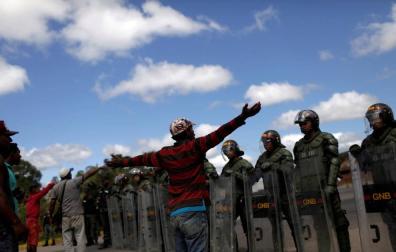 Mueren dos personas en los incidentes de la frontera entre Venezuela y Brasil