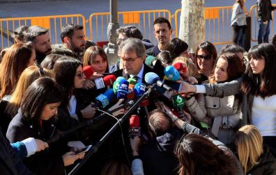 Mas admite reuniones con los acusados sobre el 1-O y las leyes de desconexión