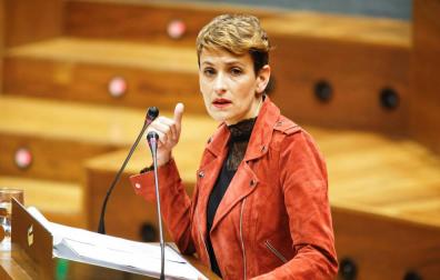 Chivite responde a Ciudadanos que la política de pactos en Navarra la decide el PSN