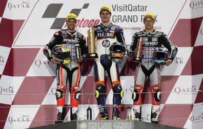 Baldasarri sube a lo alto del cajón en Moto2 por 26 milésimas