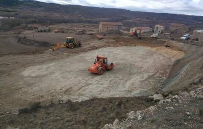 Una pista para Puñal en Allepuz, Teruel