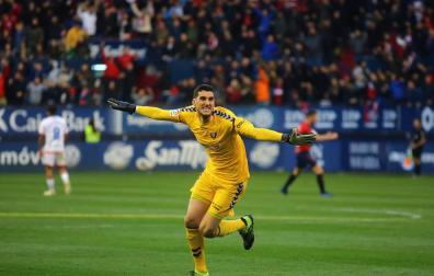 Sergio Herrera: "Volver a jugar en El Sadar, con la afición, fue especial"