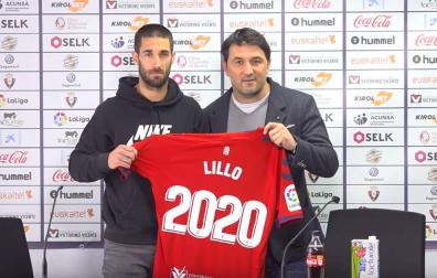 Lillo, "privilegiado" por seguir en Osasuna y aspirar al ascenso