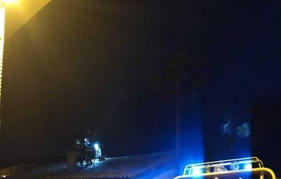 Un incendio afecta a la chimenea de una vivienda en Arbeiza