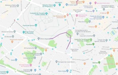 Estas son las alteraciones del tráfico en Pamplona para este lunes