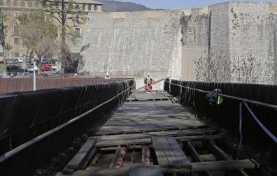 Los creadores de la pasarela de Labrit afirman que no hay daños estructurales
