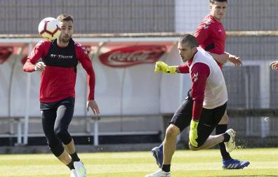 Oier y Juan Villar, novedades para el partido ante el Extremadura Unión Deportiva