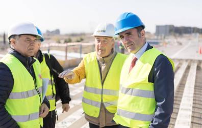 El puente de la carretera Tudela-Tarazona se prevé que se ponga en marcha en abril